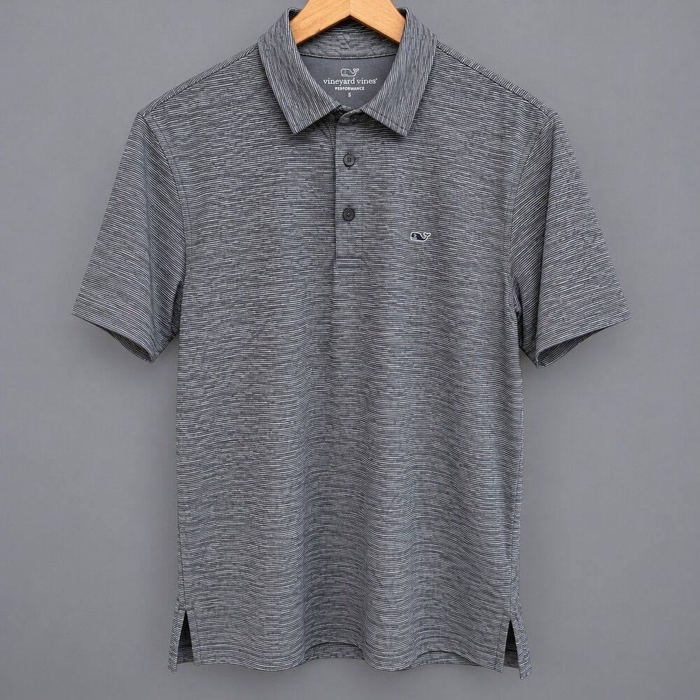 Vineyard Vines Performance Polo Shirt Mens Size S Golf Stretch Athleisure Peru